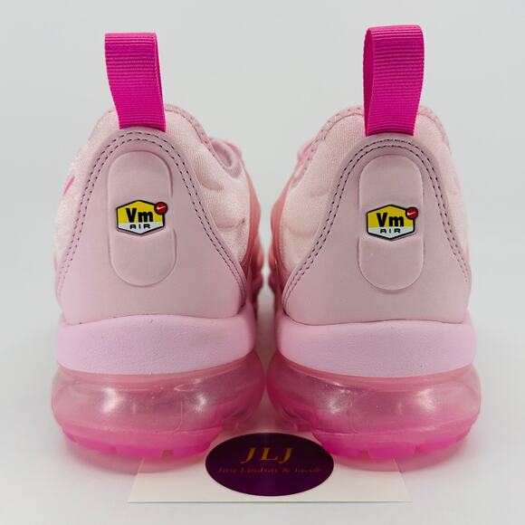 Nike Women's Air VaporMax Plus Pink Foam Playful Pink Sneakers FZ3614-686 Size 8 - Picture 6 of 11